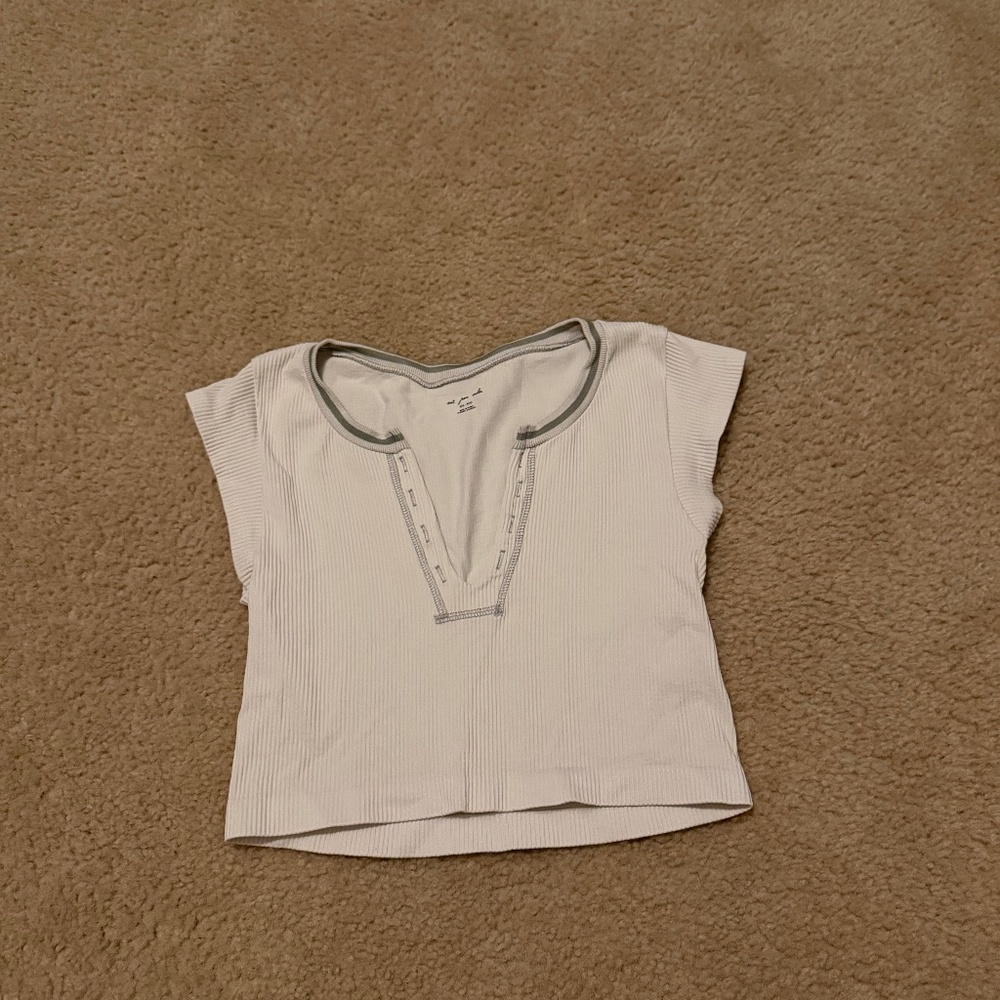 Urban Outfitters Out From Under short sleeve cropped top Medium